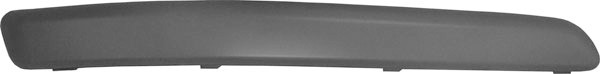 Bumper lijst rechts VW POLO 05-09 SPUITBAAR