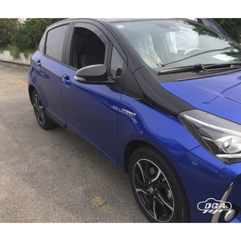 DGA Zijwindschermen  Toyota Yaris III (P13) 5-deurs 2011-2020 (2-delig)