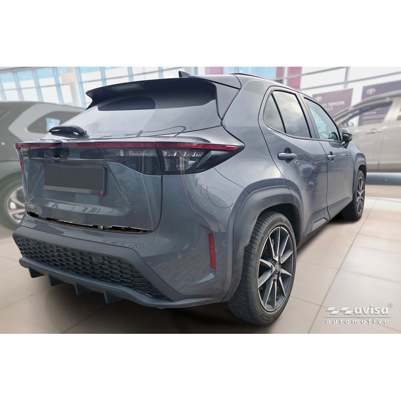 Avisa Zwart Chroom RVS Kofferbak Sierlijst  Toyota Yaris Cross (MXP) 2020-