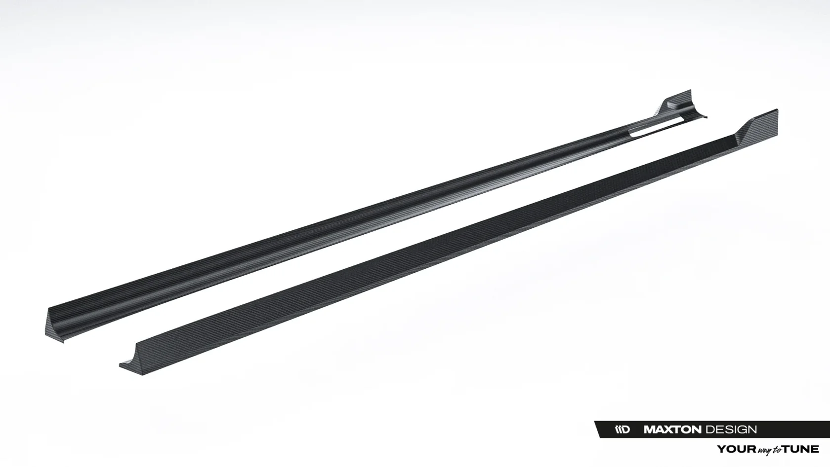Zijskirts Prepreg Carbon Fiber BMW 7 M-Pack / M760e / i7 M-Pack G70