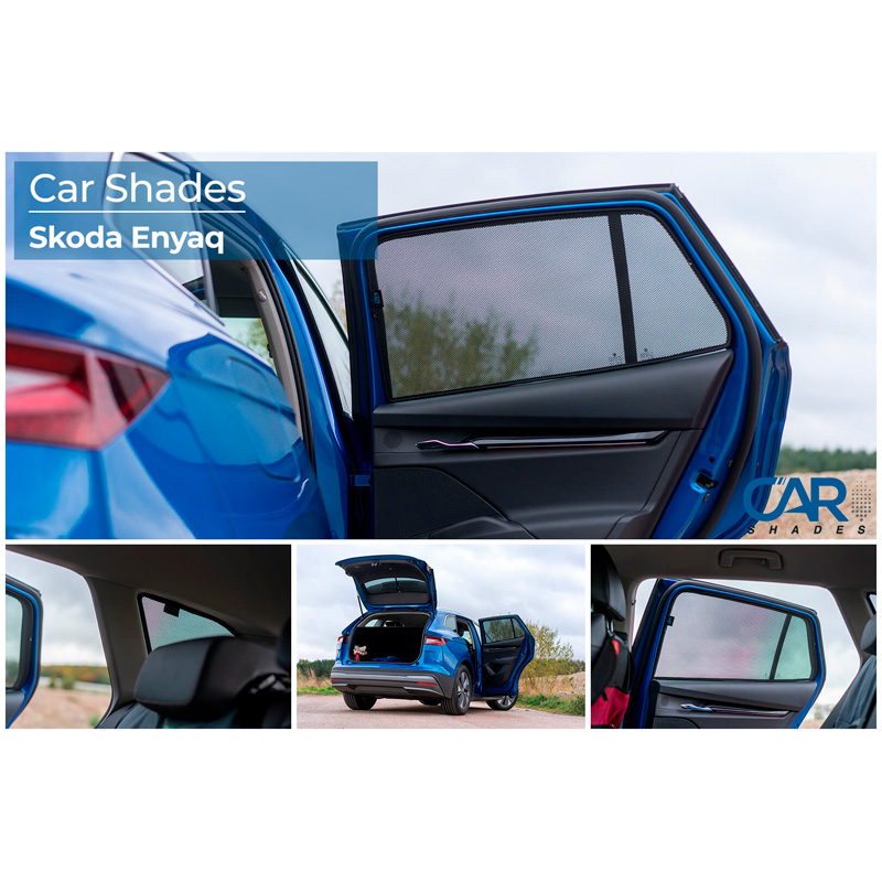 Set Car Shades  Skoda Enyaq iV 2020- excl. Coupe (6-delig)
