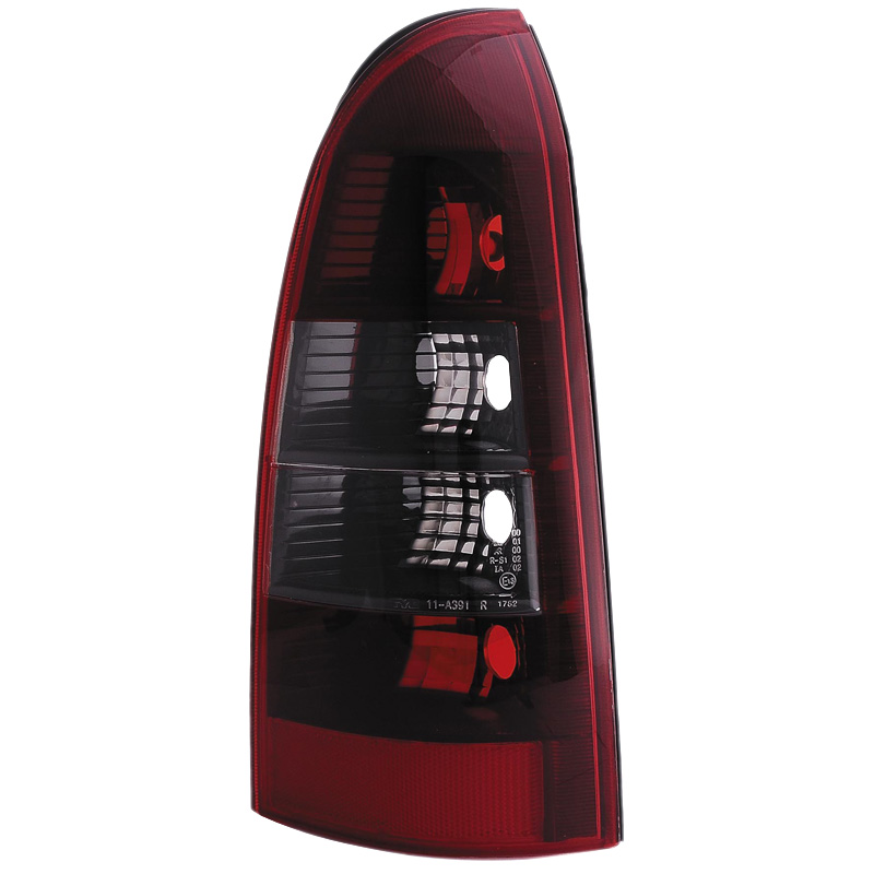 Set Achterlichten  Opel Astra G Wagon 1998-2004 - Rood/Rookgrijs