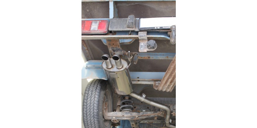 VW Pritsche T4 Einddemper - 2x63 Typ 26 FOX