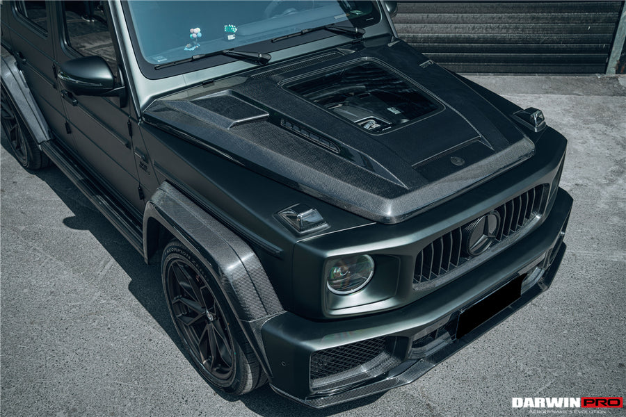 Mercedes Benz W464 G-Class G500/G550/G63AMG IMP Style Carbon Motorkap 2019-2021