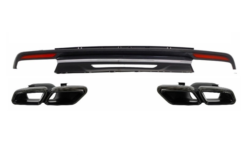 Diffuser Mercedes S-Klasse W222 AMG S63 Zwart