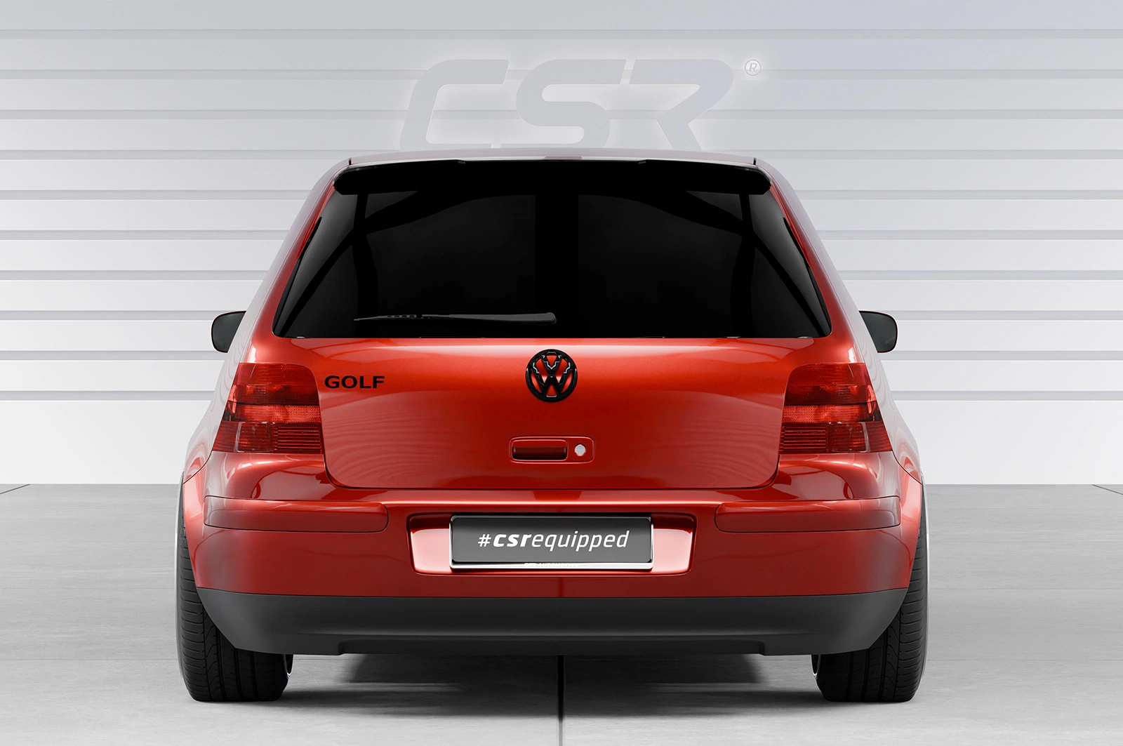 Achterspoiler VW Golf 4 (Typ 1J, 1997–2003) Glans Zwart – CSR Automotive