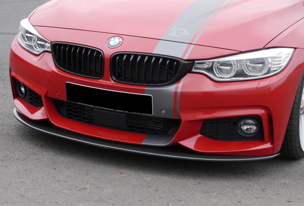 Voorspoiler BMW 4 Serie M Pakket F32 F33 F36 Rieger Carbon