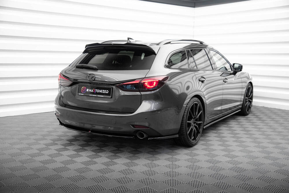 Diffuser Mazda 6 Mk3 FL Maxton Glans Zwart