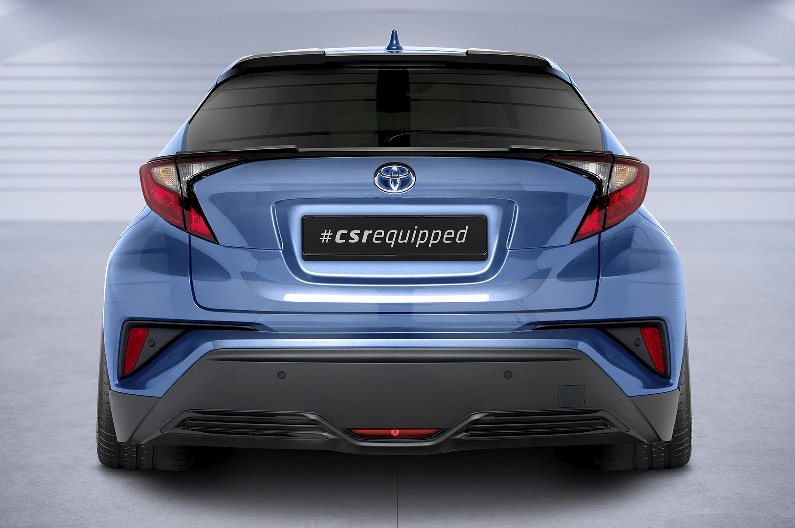 Achterspoiler Toyota C-HR glans zwart