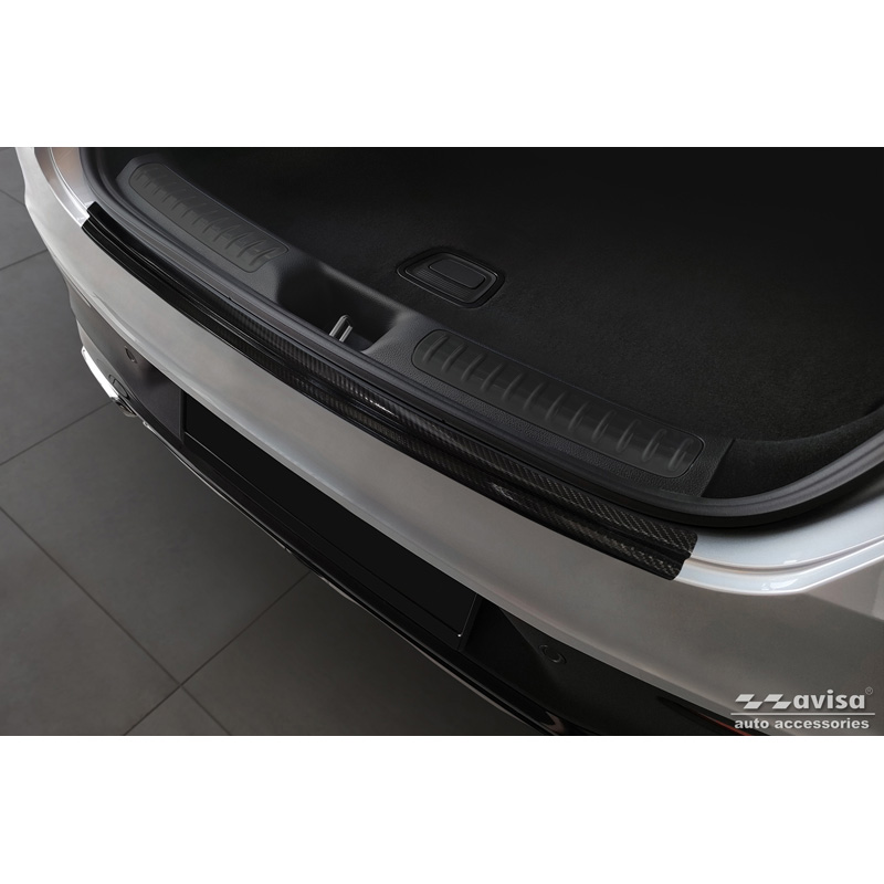 Echt 3D Carbon Achterbumperprotector  Mercedes GLC II Coupe (C254) 2022-