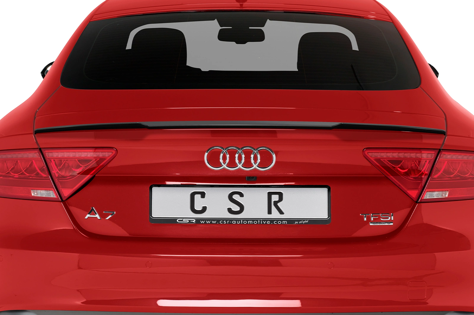 Achterspoiler Audi A7 / S7 C7 (4G) Sportback glans zwart – CSR Automotive