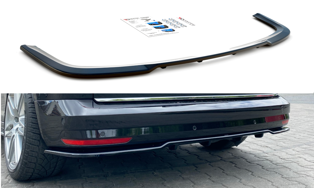 Diffuser V.2 VW Caddy Mk.4 Maxton Glans Zwart