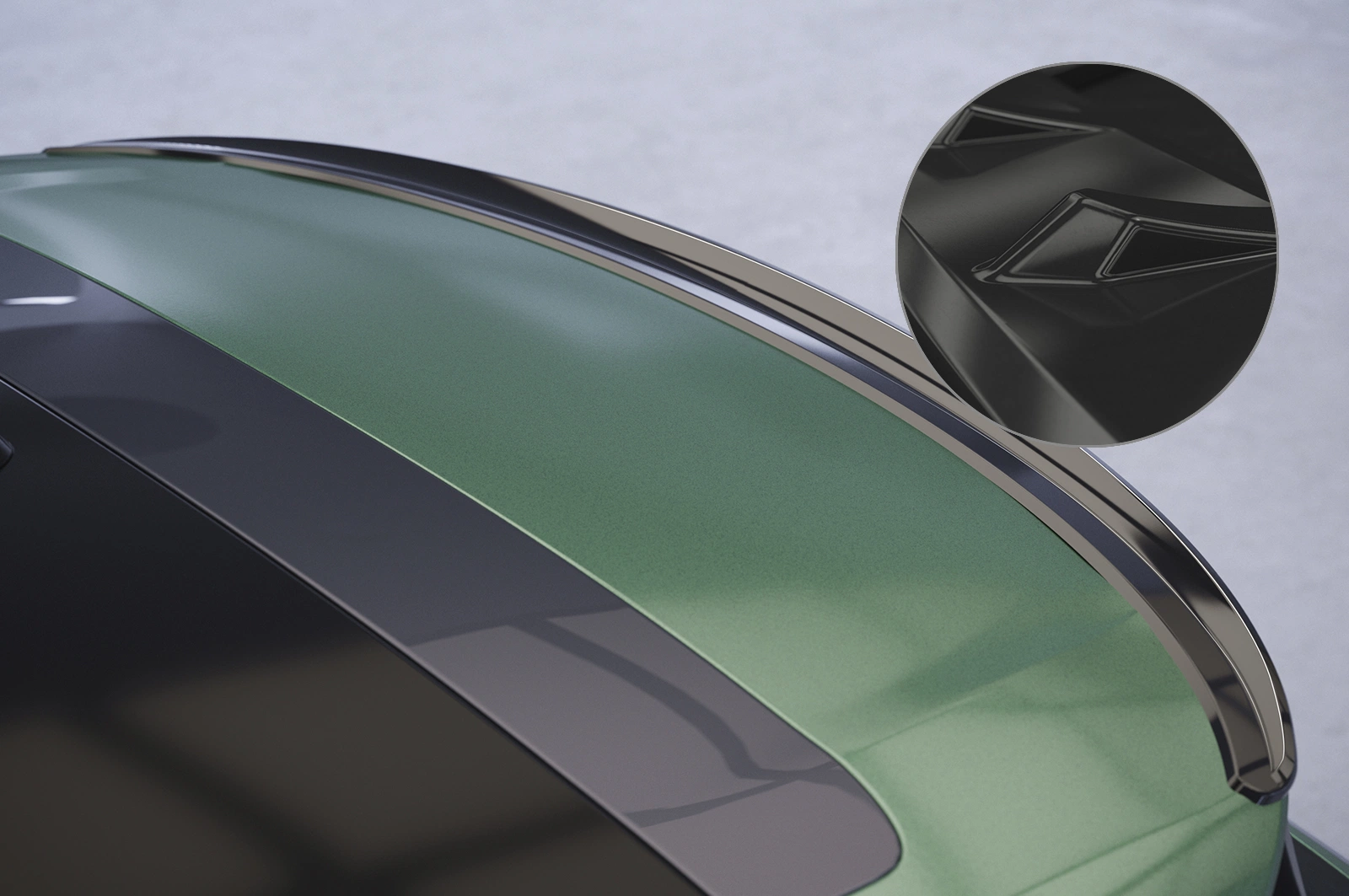 Achterspoiler Kia Sportage (NQ5) glans zwart
