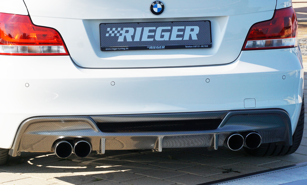 Achterdiffuser BMW 1 serie Rieger