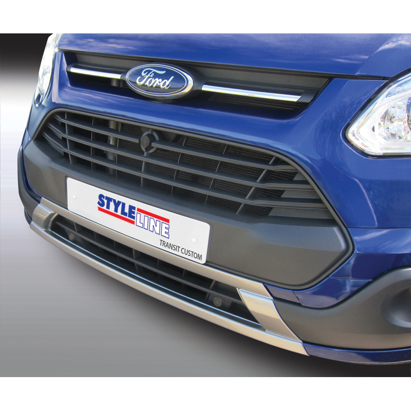RGM Voorspoiler 'Skid-Plate'  Ford Transit/Tourneo Custom 2014-2018 Zilver (ABS)
