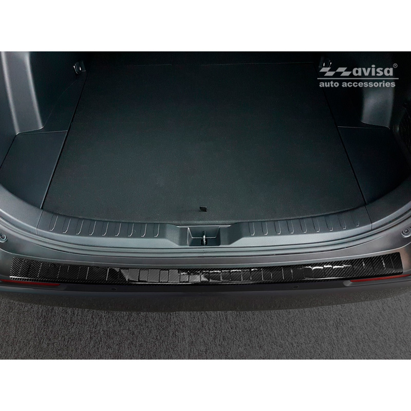 Echt 3D Carbon Achterbumperprotector  Toyota RAV4 (5th Gen.) 2018- & Suzuki Across 2020- 'Ribs'