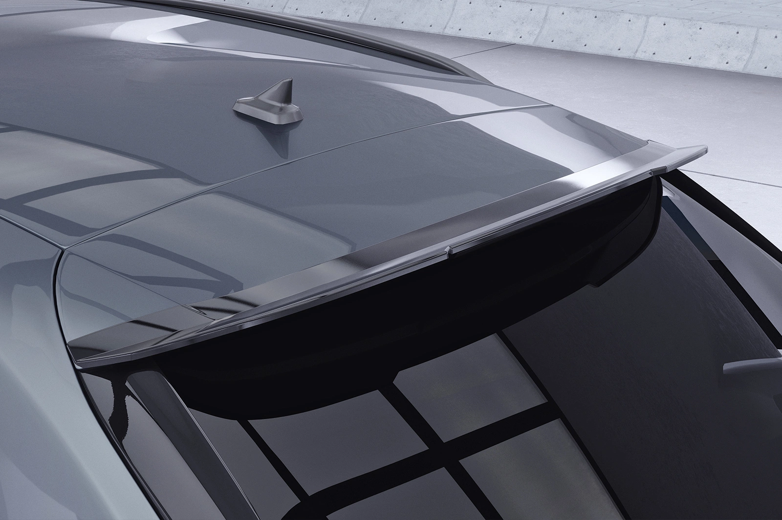 Achterspoiler Audi Q3 8U glans zwart 2011–2018 van CSR Automotive