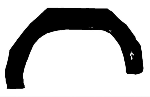 Wielschermrand links ASTRA 91-97 3 DEURS/HATCHBACK