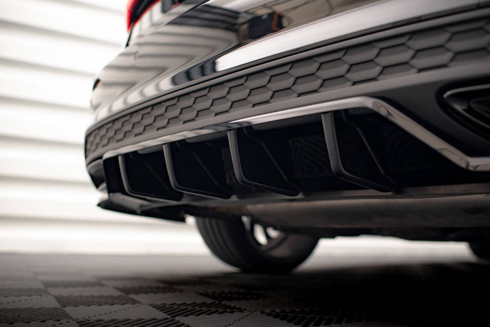 Diffuser Audi A3 S-Line 8Y Limousine Maxton Glans Zwart