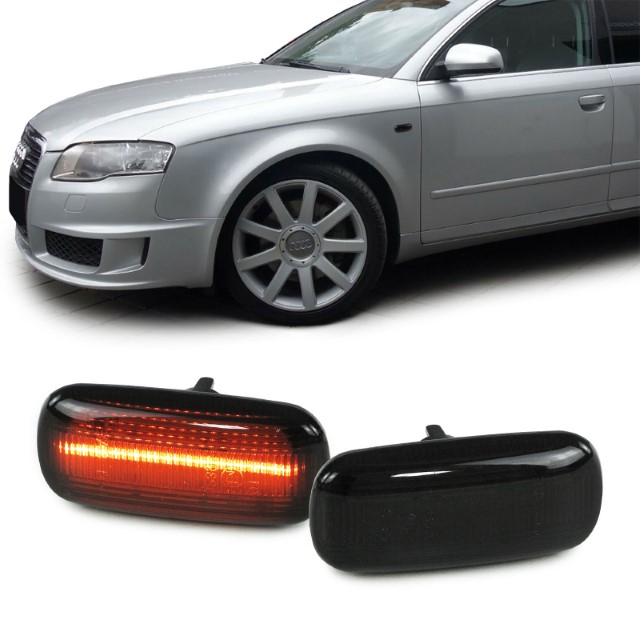 Indicadores Audi A3 01, A4 99, A6 98 black-cromo