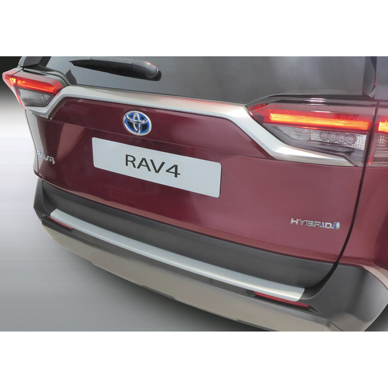 ABS Achterbumper beschermlijst  Toyota RAV4 (5th Gen.) 2018- Zilver