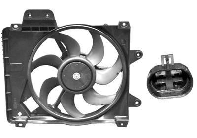ventilator compleet, diesel,-10/1997 Fiat Tempra, 1990-1997