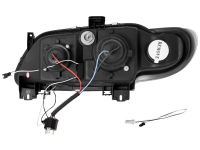 Faros Renault Megane 96-99 Los ojos del Diablo Dayline negro