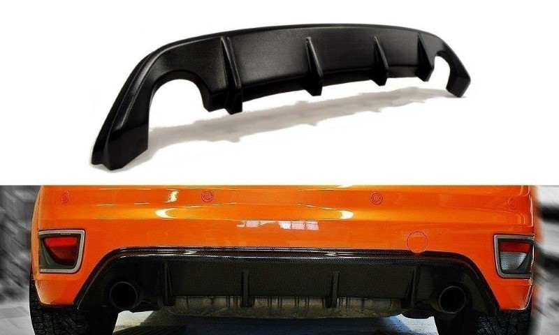 Achter Aanzet Ford Focus ST Mk2 Glanzend Zwart