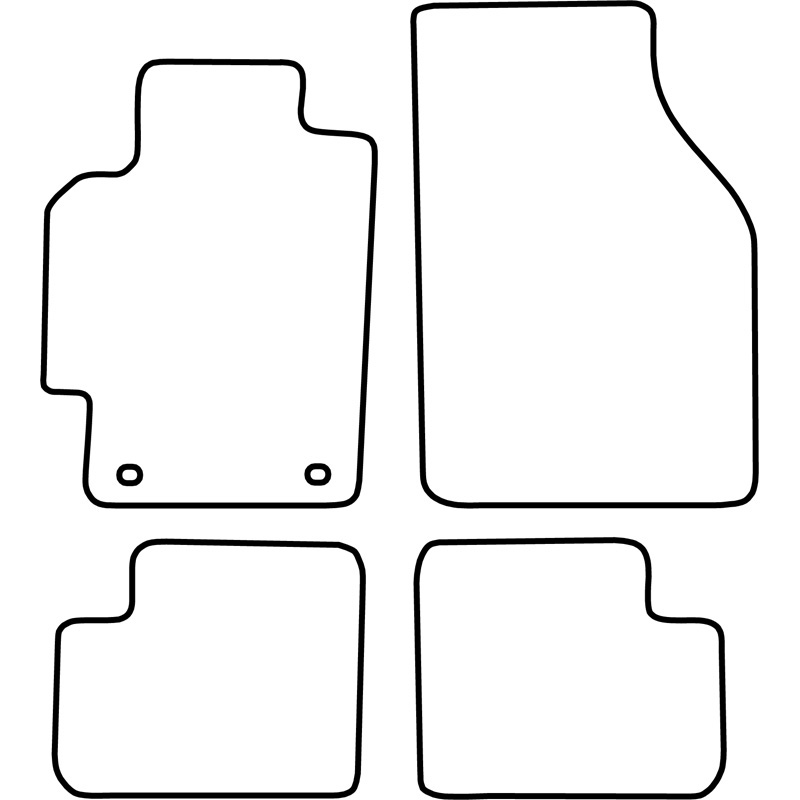 Automatten Velours  Honda Logo 1999-2002
