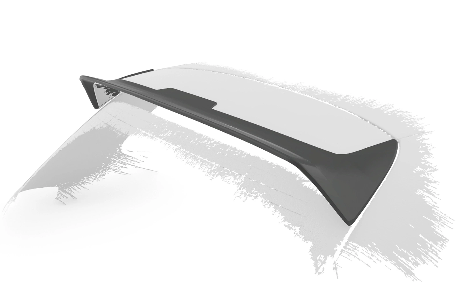 Achterspoiler VW Polo V (Typ 6C) GTI glans zwart 2014–2017 (Facelift)