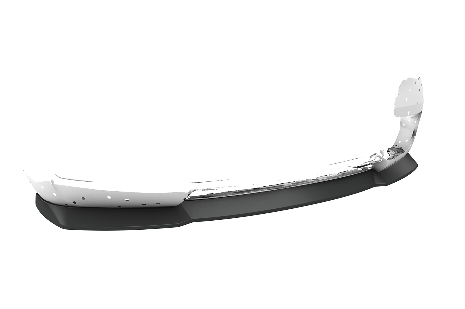 Voorspoiler BMW 1er F20 / F21 glans zwart – 06/2011–03/2015