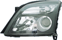 Faros Opel Vectra C/Signum Black/cristal
