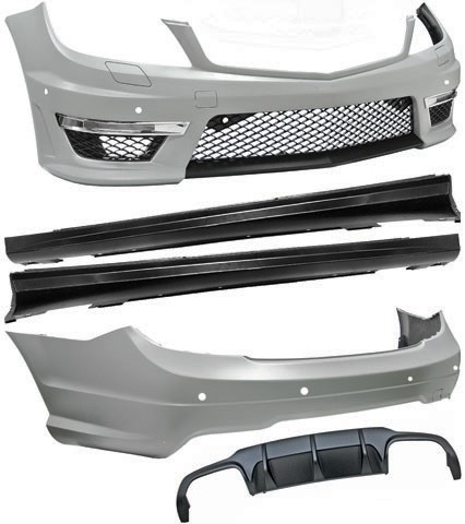 Bumperset Mercedes W204 07-11 PDC