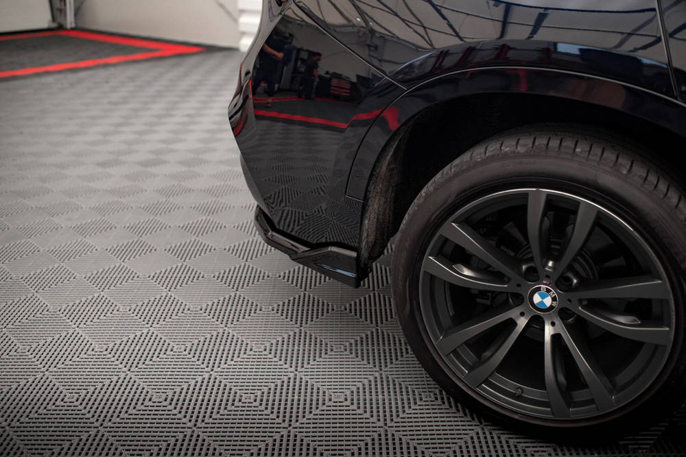 Diffuser BMW X6 M pakket F16 Maxton Glans Zwart