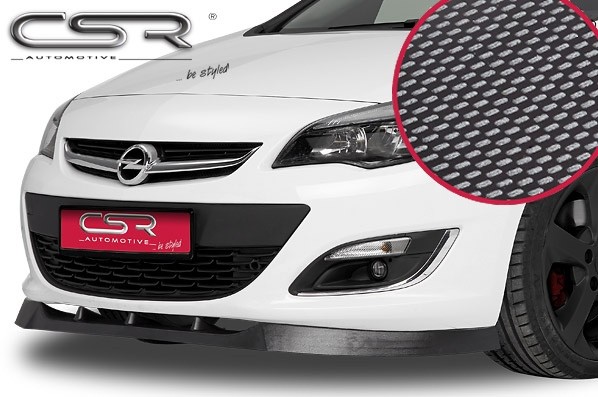 Cupspoilerlip carbon-look Opel Astra J CSL064-C