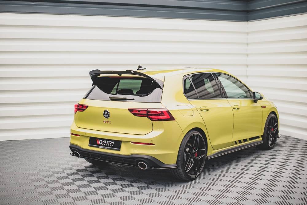 Diffuser Volkswagen Golf 8 GTI Clubsport Maxton Glans Zwart
