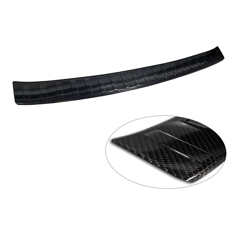 Echt 3D Carbon Achterbumperprotector  Nissan X-Trail IV (T33) 2021- 'Ribs'