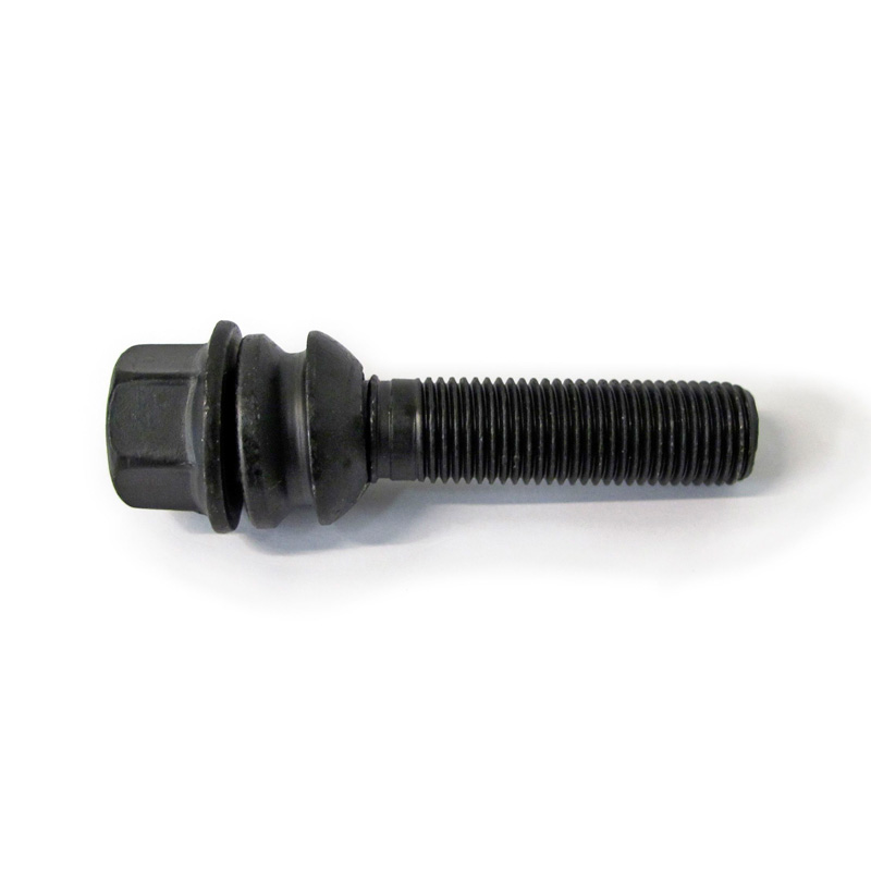 H&R Wheel bolt Porsche/VW T5, T6, Touareg R14 M14x1.50 - Length 54mm - Black