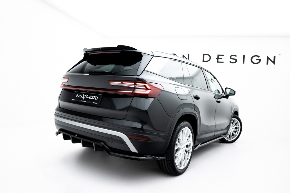 Spoiler Cap Skoda Kodiaq Mk2 (RS) Glans Zwart