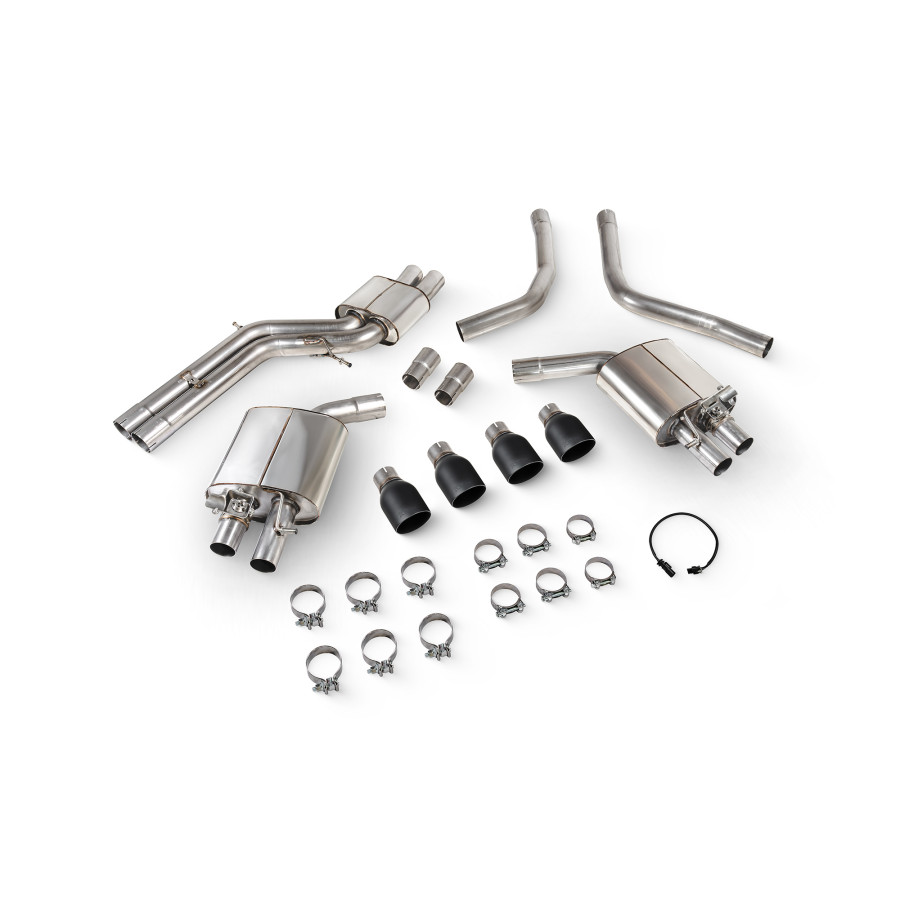Audi S7 C7 4.0 TFSI Biturbo Quattro Resonated half system with electronic valves