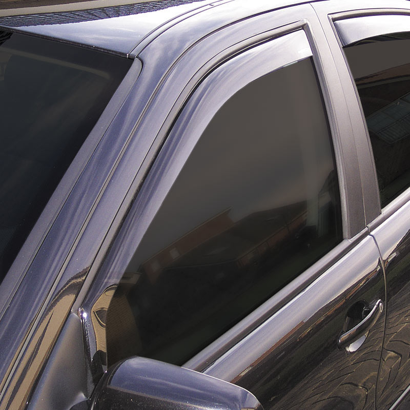 Zijwindschermen Dark Toyota Hiace 95-