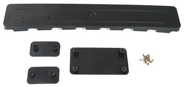 Grille RS Design Piano Black Audi A3 8P (2004-2007) embleemloos