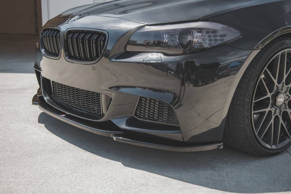 Voorspoiler BMW 5 F10/F11 MPACK V.4 Glanzend Zwart