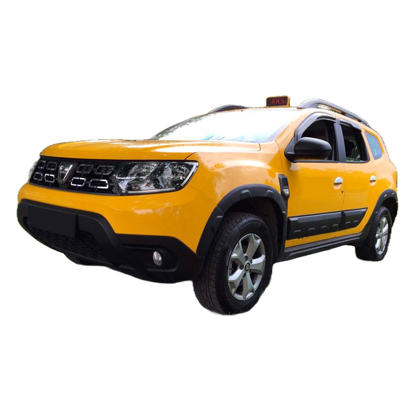 Deurpanelen  Dacia Duster II 2018-2024 (Off-Road) - Matzwart