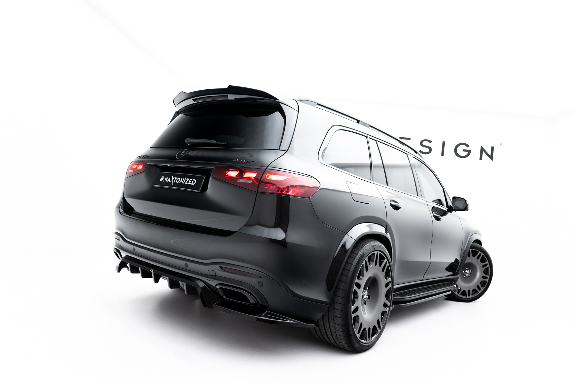 Diffusor Mercedes-Benz GLS Facelift AMG-Line X167