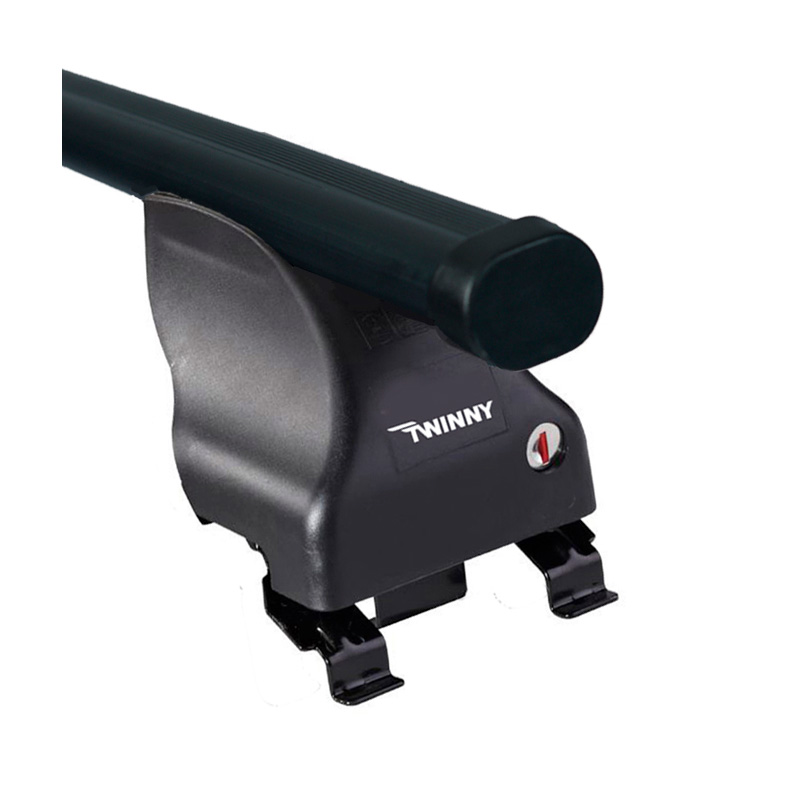 Dakdragerset Twinny Load Staal S29 voor auto's met regengoot