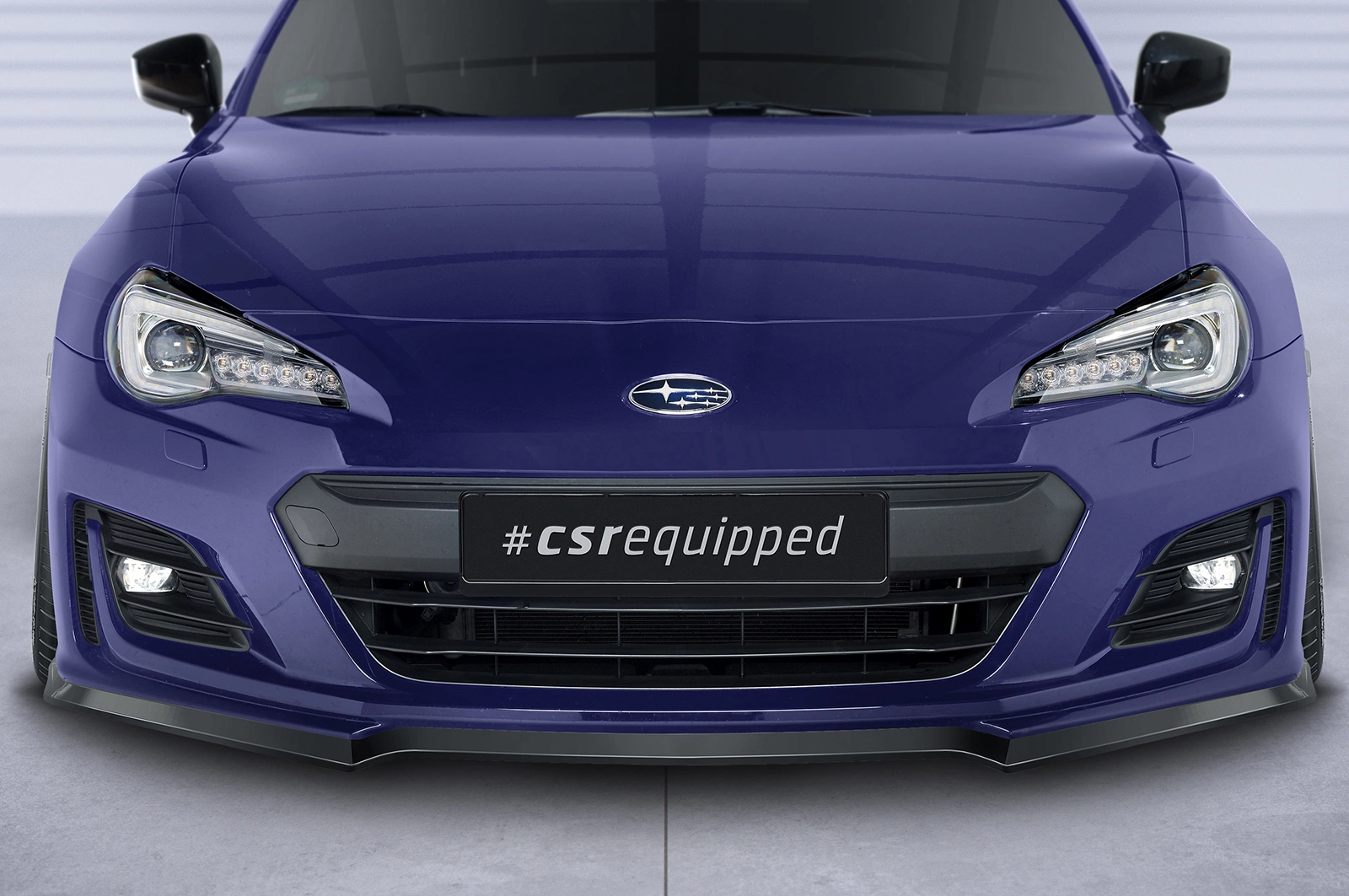 Voorspoiler Subaru BRZ 2017-2020 (Facelift) Glans Zwart – CSR