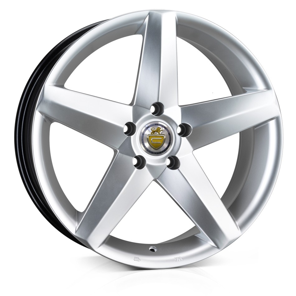 Cades TITAN HIGH POWER SILVER 8.5x19 5x120 ET38