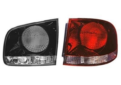 achterlicht, incl fittingdeel, buiten, rechts VW Touareg, 2007-2