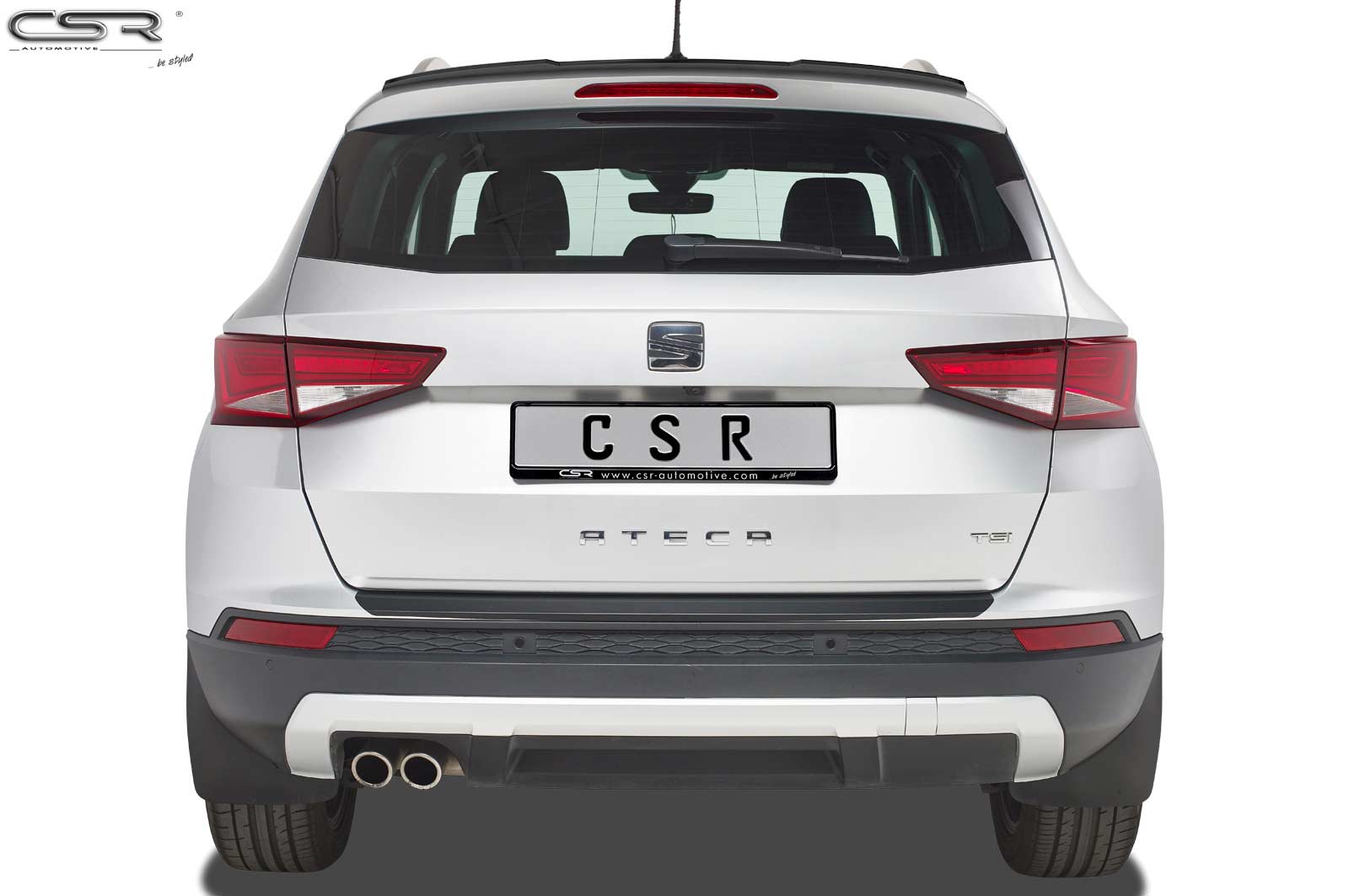 Achterspoiler Seat Ateca (Typ 5FP, KH7) (2016–) Glans Zwart – CSR Automotive